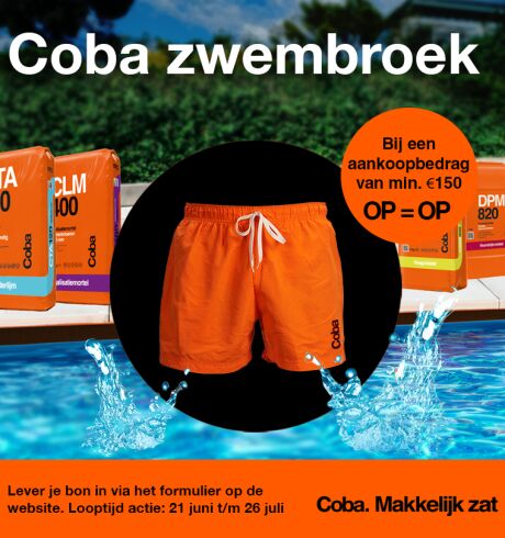 Coba zwembroek actie